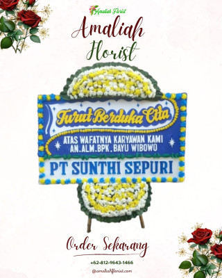 Papan Bunga Duka di Molinow